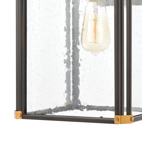 Elk Vincentown 1 Light Sconce In Matte Black With Model: 46722/1