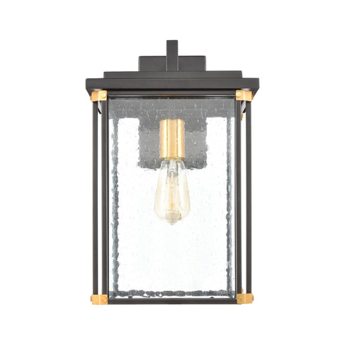 Elk Vincentown 1 Light Sconce In Matte Black With Model: 46722/1