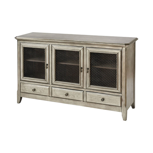 Elk Walsh 3 Door 3 Drawer Cabinet In Antique Model: 16918