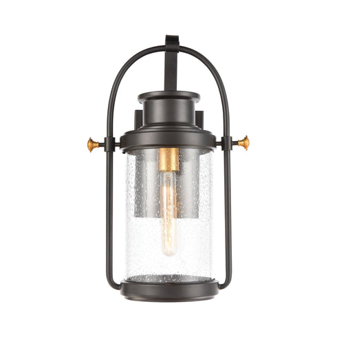 Elk Wexford 1 Light Sconce In Matte Black With Model: 46671/1