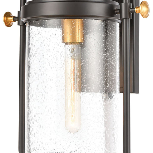 Elk Wexford 1 Light Sconce In Matte Black With Model: 46671/1