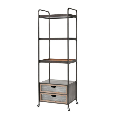 Elk Whitepark Bay Bookshelf In Natural Fir Wood Model: 3138-480