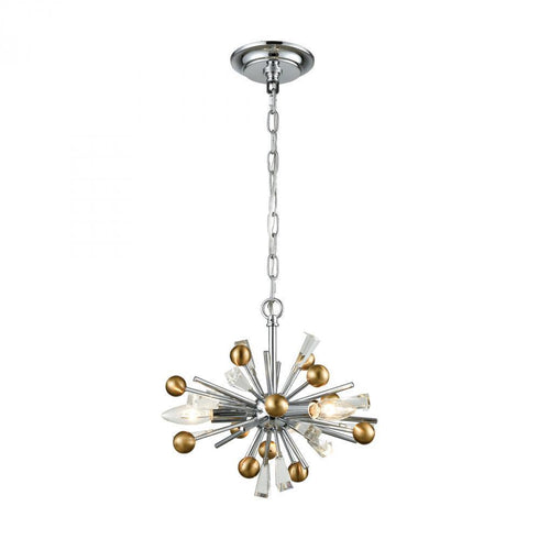 Elk Williston 3 Light Pendant In Polished Chrome Model: 33251/3