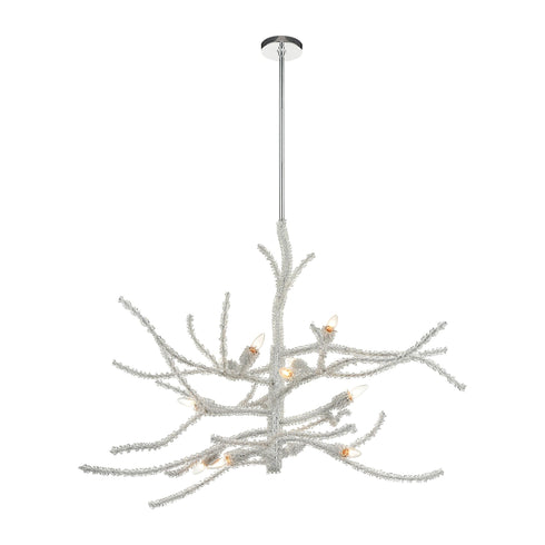 Elk Winter's Spray 12 Light Chandelier In Model: 46783/12