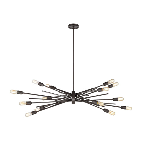 Elk Xenia 14 Light Chandelier In Oil Rubbed Model: 66916/14