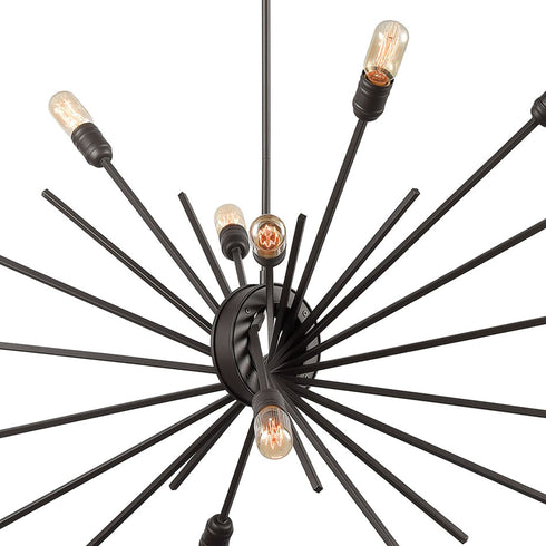 Elk Xenia 14 Light Chandelier In Oil Rubbed Model: 66916/14