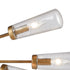 Elk Xenia 6 Light Chandelier In Matte Gold With Model: 66984/6