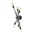 Elk Xenia 6 Light Sconce In Oil Rubbed Bronze Model: 66909/6