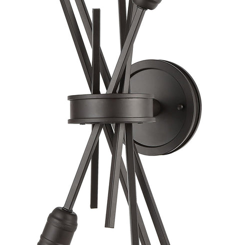 Elk Xenia 6 Light Sconce In Oil Rubbed Bronze Model: 66909/6