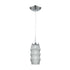 Elk Zigzag 1 Light Mini Pendant In Polished Model: 56650/1