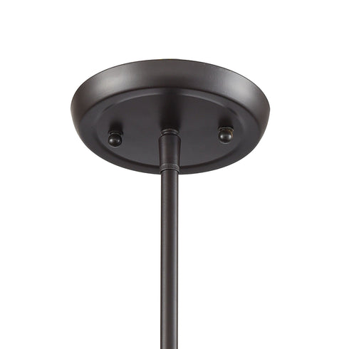 Elk Zumbia 1 Light Mini Pendant In Oil Rubbed Model: 60100/1