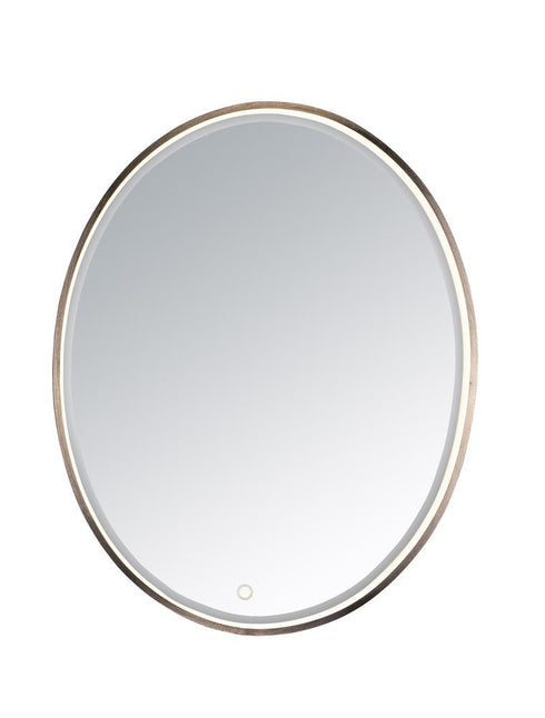 ET2 24 Inch X 30 Inch Oval LED Mirror Model: E42012-90AL