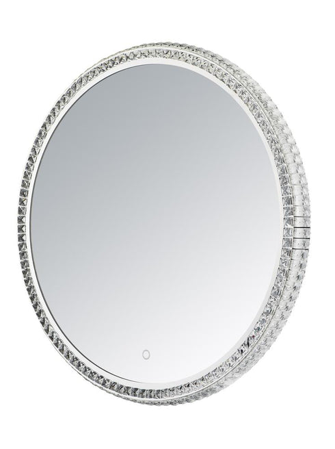 ET2 31.5 Inch Round Crystal LED Mirror Model: E42004-20