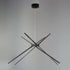 ET2 Alumilux Aster Multi Light Pendant Model: E41443-BK