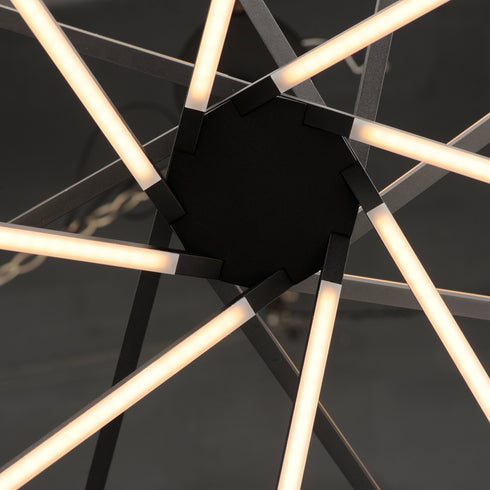 ET2 Alumilux Aster Multi Light Pendant Model: E41446-BK