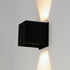 ET2 Alumilux Cube Wall Sconce Model: E41308-BK