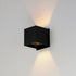 ET2 Alumilux Cube Wall Sconce Model: E41308-BK