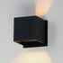 ET2 Alumilux Cube Wall Sconce Model: E41308-BK
