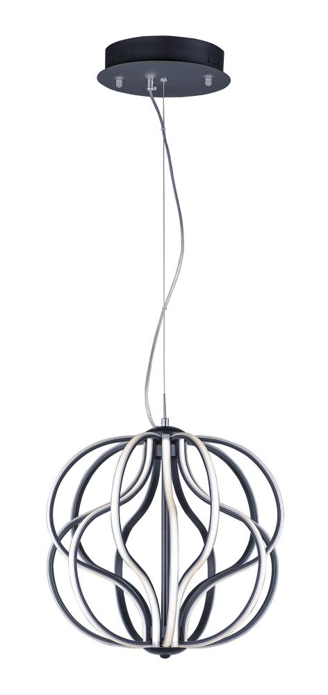 ET2 Aura Single Pendant Model: E21174-BK