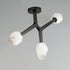 ET2 Blossom Flush Mount Model: E32790-93BK
