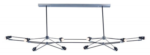 ET2 Bounce LED Linear Pendant Model: E23105-BKPC