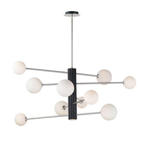 ET2 Cog Multi Light Pendant Model: E24066-92BKSN