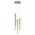 ET2 Diaphane Multi Light Pendant Model: E11023-95BK