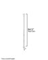 ET2 Dorian Single Pendant Model: E21358-BK