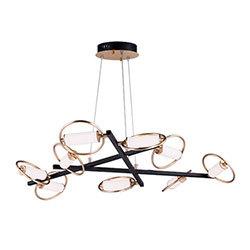 ET2 Flare 9 Light LED Pendant Model: E23279-93BKSFTG