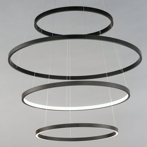 ET2 Groove Single Pendant Model: E22729-BK