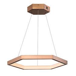 ET2 Hex 24 Inch LED Pendant Model: E22283-BCN