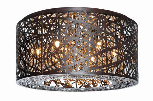 ET2 Inca Flush Mount Model: E21300-10PC