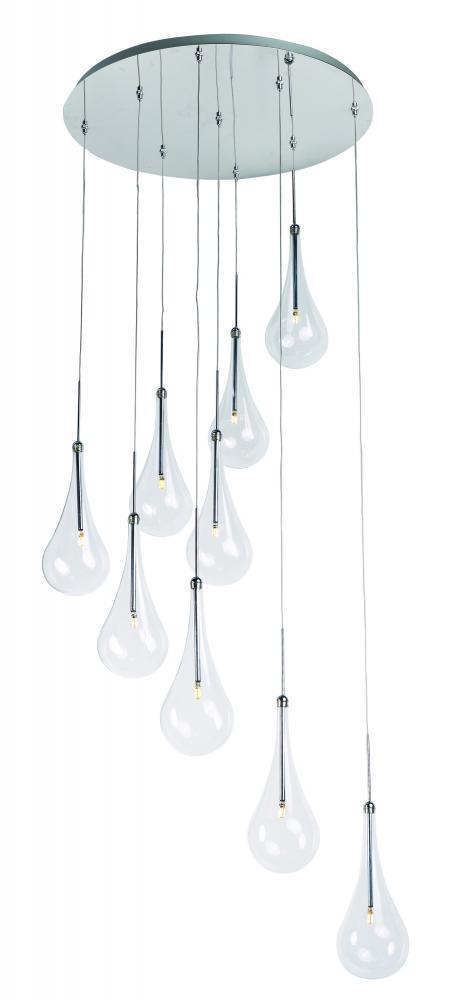 ET2 Larmes LED Single Pendant Model: E20515-18PC