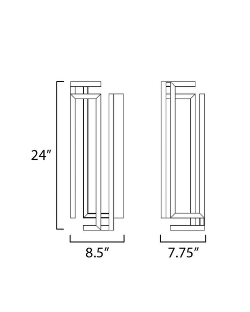 ET2 Penrose Wall Sconce Model: E21263-GLD
