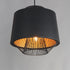 ET2 Phoenix Single Pendant Model: E11394-BKGLD