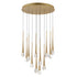 ET2 Pierce Multi Light Pendant Model: E24229-122BK