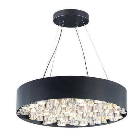 ET2 Pipes Multi Light Pendant Model: E32787-BKAL