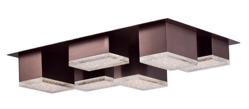 ET2 Pizzazz 6 Light Flush Mount Model: E24467-160PC