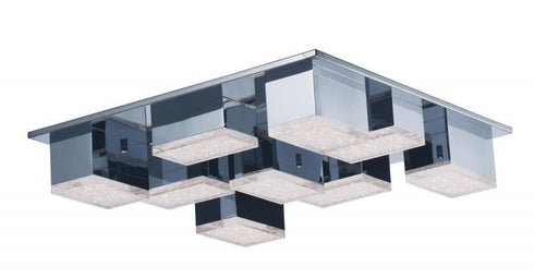 ET2 Pizzazz 9 Light Flush Mount Model: E24468-160PC