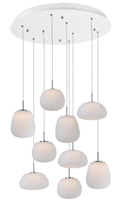ET2 Puffs Multi Light Pendant Model: E21127-11WT