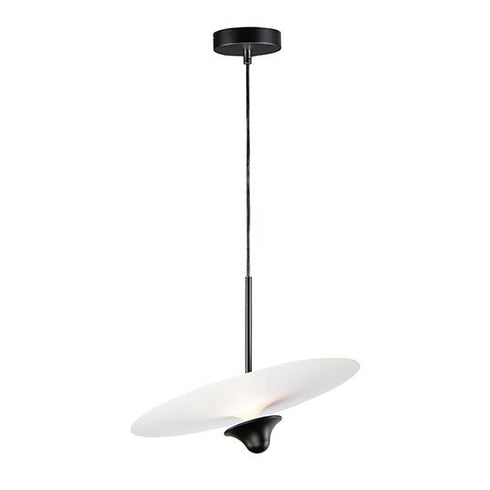 ET2 Radar 1 Light LED Pendant Model: E21464-WTBK