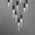 ET2 Reeds Multi Light Pendant Model: E11019-144BK