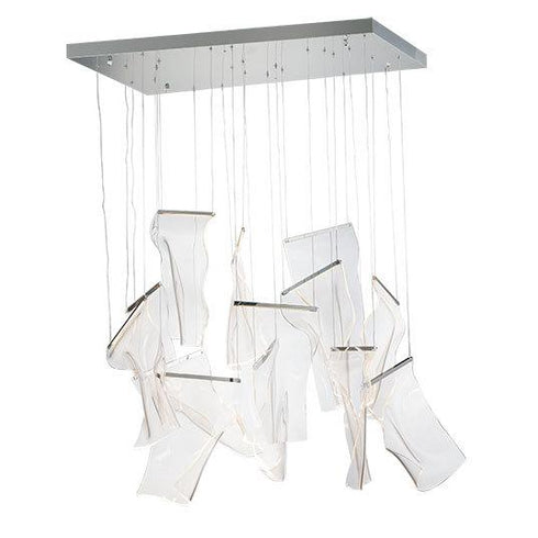 ET2 Rinkle Multi Light Pendant Model: E24878-133PC