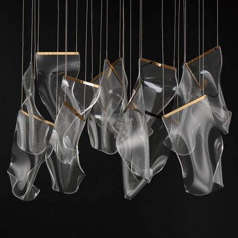 ET2 Rinkle Multi Light Pendant Model: E24878-133FG