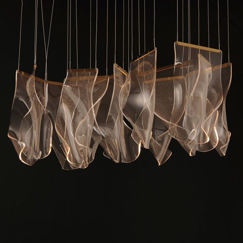 ET2 Rinkle Multi Light Pendant Model: E24878-133FG