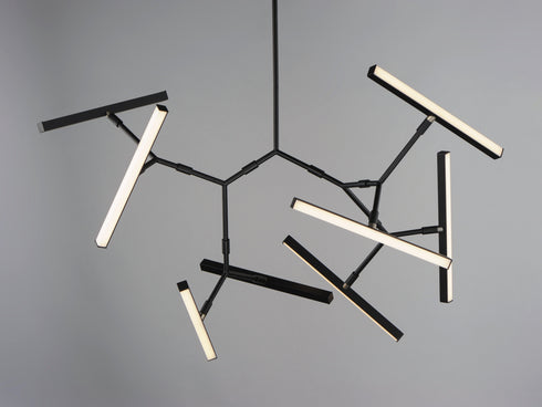 ET2 Robotica Multi Light Pendant Model: E21246-BK