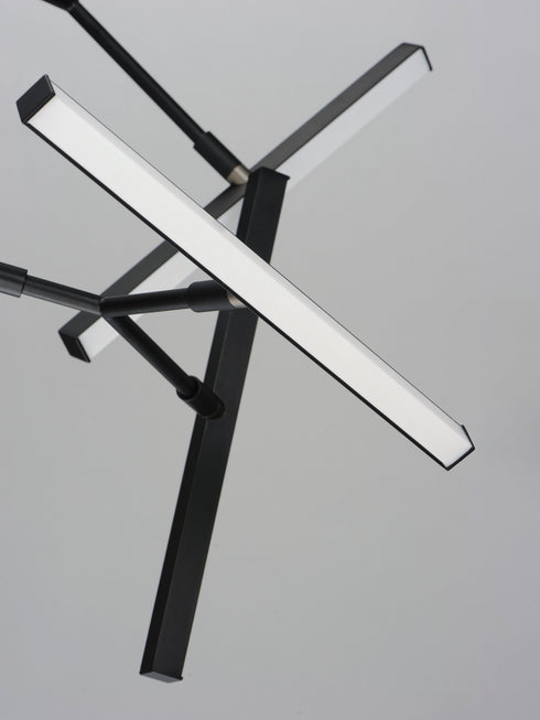 ET2 Robotica Multi Light Pendant Model: E21246-BK