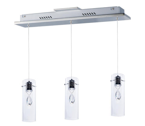 ET2 Solitaire Multi Light Pendant Model: E21113-18PC