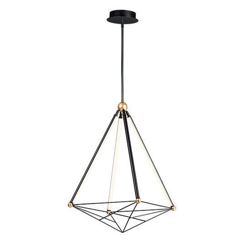 ET2 Spire Large LED Pendant Model: E20594-BKGLD