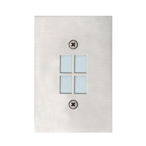 Eurofase 14789 LED In Wall 0.4 Watt 35k Satin Nickel Model: 14789-014